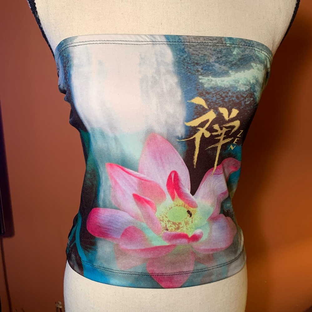 Vintage LA Movers Zen Tube Top